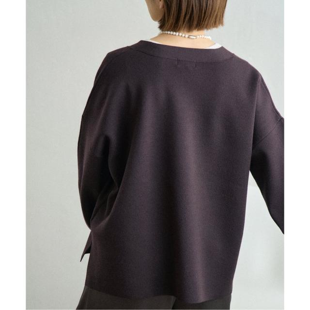 イエナ（IENA）/《追加4》スーパーファインスムース ショートカーディガン