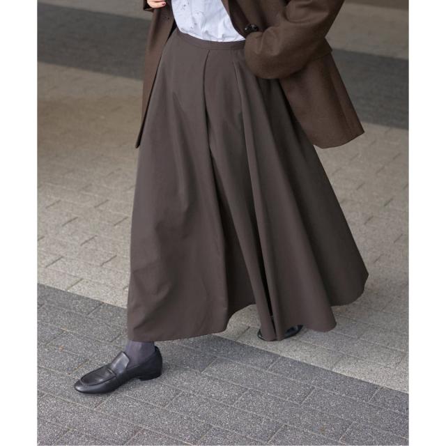 イエナ（IENA）/ソフトタフタサーキュラースカート