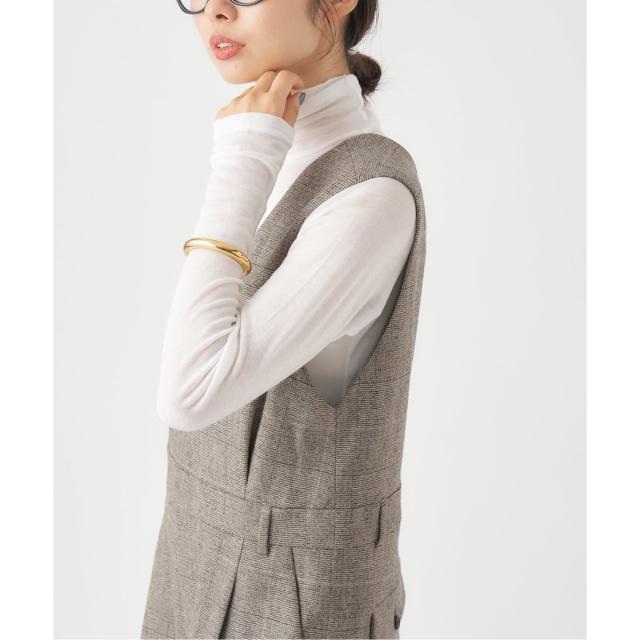 イエナ（IENA）/ソフトチェック サロペット