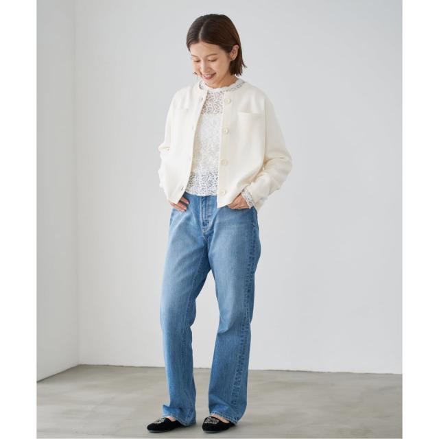 イエナ（IENA）/《追加2》スーパーファインスムースクルーカーディガン