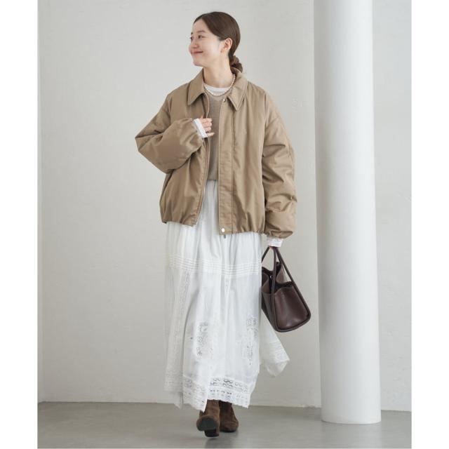 イエナ（IENA）/《WEB限定/追加3予約》コットンレーススカート