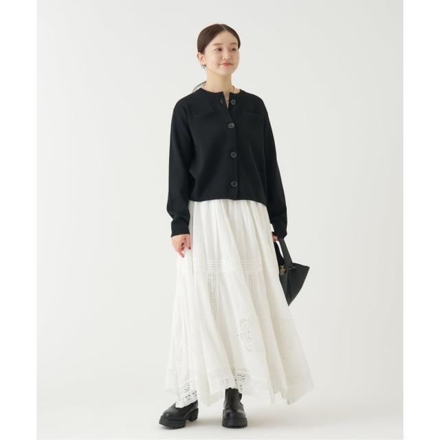 イエナ（IENA）/《WEB限定/追加3予約》コットンレーススカート