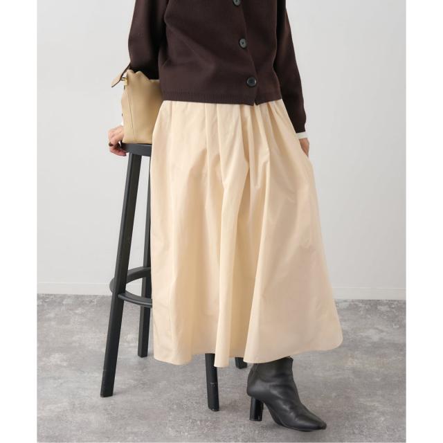 イエナ（IENA）/《追加》メモリータフタフレアスカート