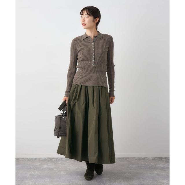 イエナ（IENA）/《追加》メモリータフタフレアスカート