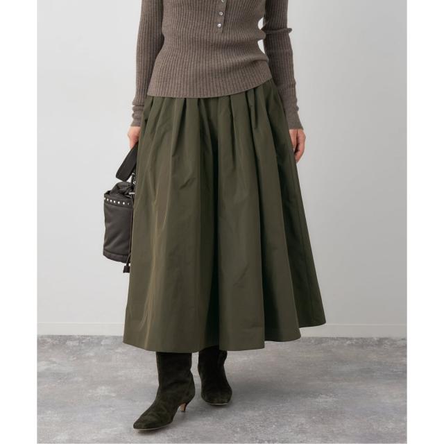 イエナ（IENA）/《追加》メモリータフタフレアスカート