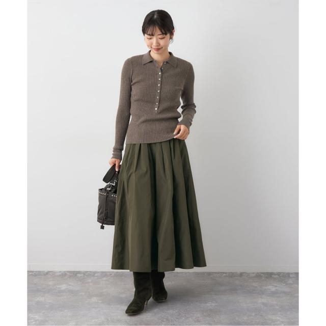 イエナ（IENA）/《追加》メモリータフタフレアスカート