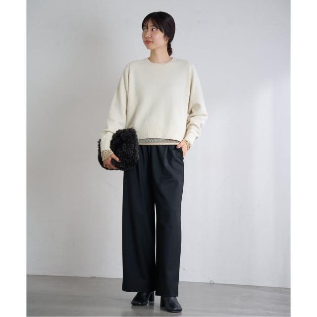 イエナ（IENA）/《追加3》フロッキードット シアー プルオーバー