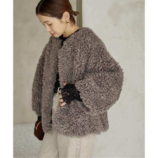 イエナ（IENA）/《WEB限定/追加》TISSAVELファーブルゾン