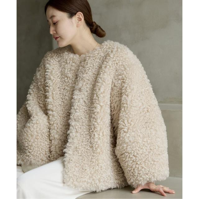 イエナ（IENA）/《WEB限定/追加》TISSAVELファーブルゾン