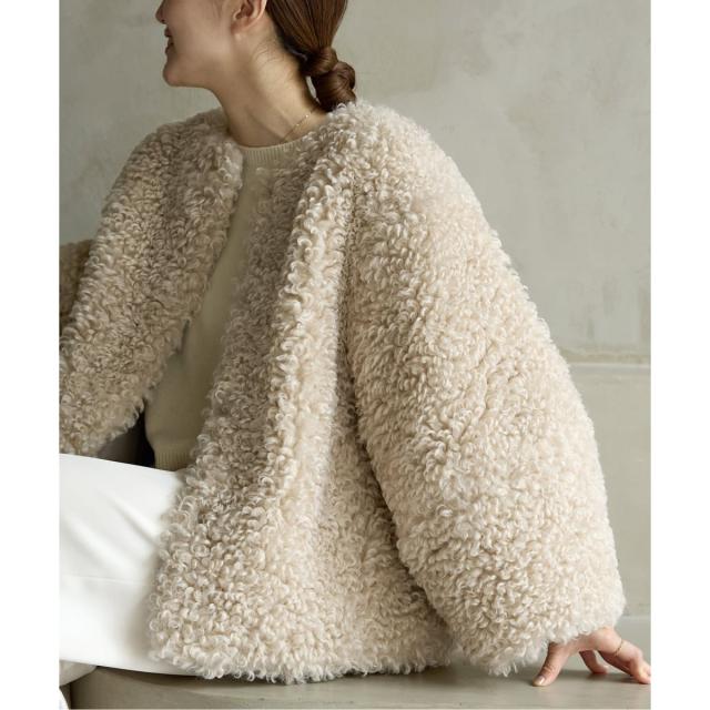 イエナ（IENA）/《WEB限定/追加》TISSAVELファーブルゾン