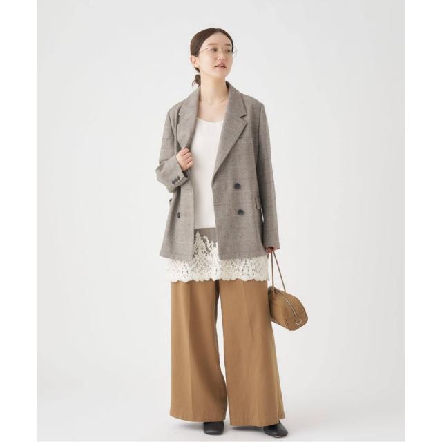 イエナ（IENA）/《追加2予約》Satinレース キャミソールワンピース