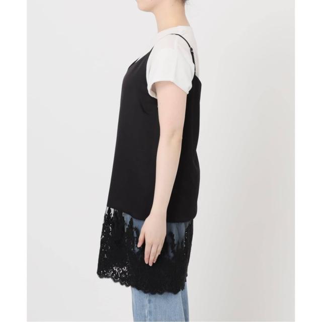 イエナ（IENA）/《追加2予約》Satinレース キャミソールワンピース