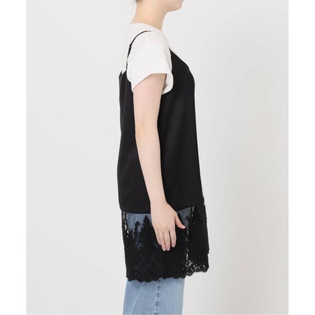 イエナ（IENA）/《追加2予約》Satinレース キャミソールワンピース