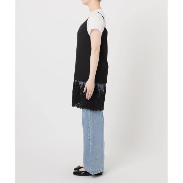 イエナ（IENA）/《追加2予約》Satinレース キャミソールワンピース