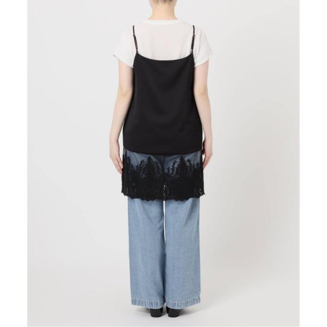 イエナ（IENA）/《追加2予約》Satinレース キャミソールワンピース