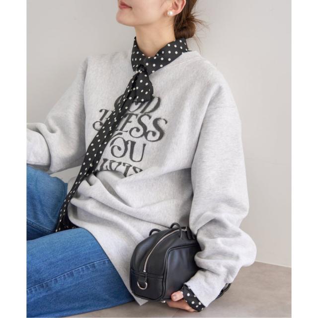 イエナ（IENA）/《WEB限定/追加3予約》サテンドットタイ付ブラウス