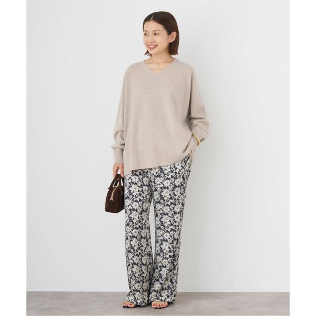 イエナ（IENA）/《追加3》Fineニュージーウール ニュアンス Vプルオーバー