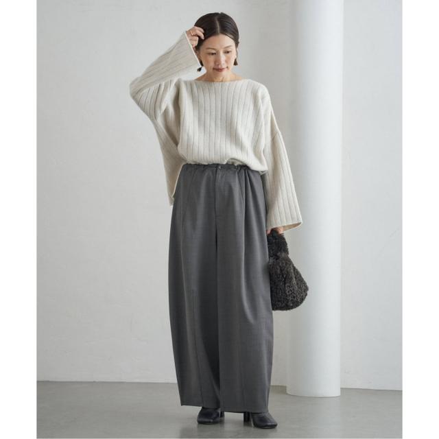 イエナ（IENA）/《追加》ウォッシャブル コクーンパンツ