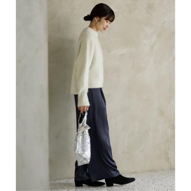 イエナ（IENA）/《追加2》ダブルサテンイージーパンツ