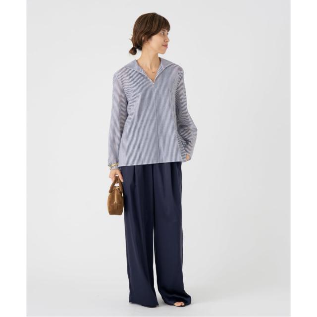 イエナ（IENA）/《追加2》ダブルサテンイージーパンツ