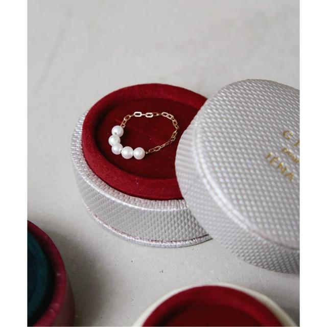 イエナ（IENA）/GIGI/ジジ 別注 PEARL CHAIN RING EXの通販はau PAY