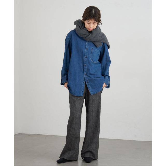 イエナ（IENA）/《追加》ウォッシャブル ツイードイージースラックス