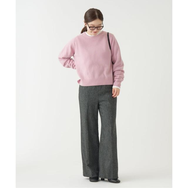 イエナ（IENA）/《追加》ウォッシャブル ツイードイージースラックス