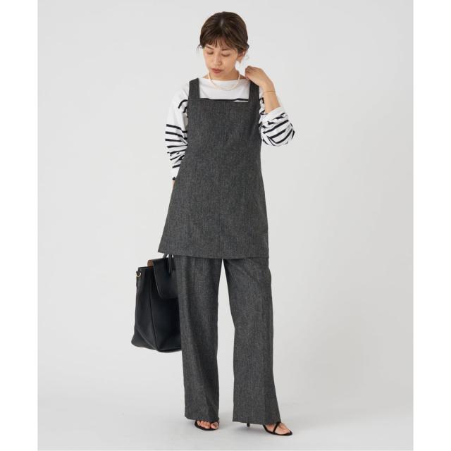 イエナ（IENA）/《追加》ウォッシャブル ツイードイージースラックス