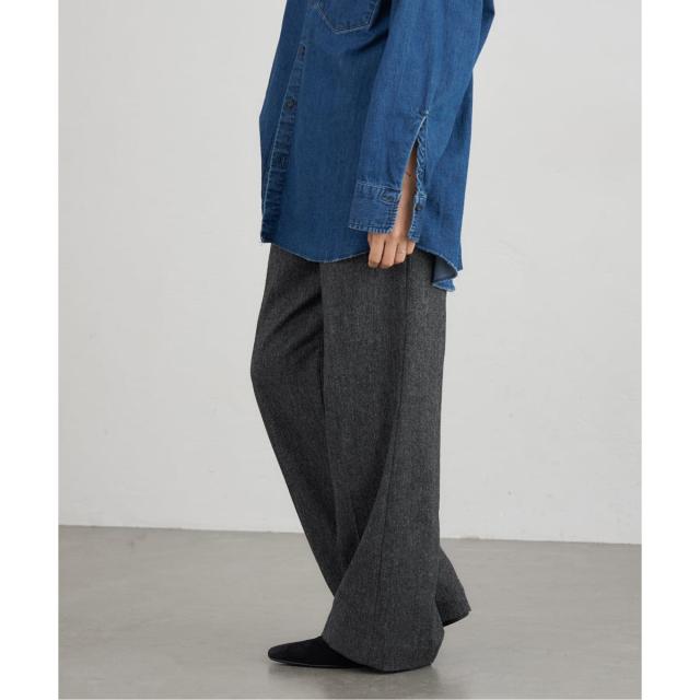 イエナ（IENA）/《追加》ウォッシャブル ツイードイージースラックス