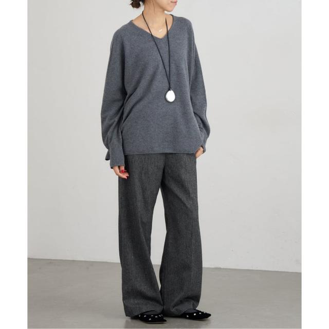 イエナ（IENA）/《追加》ウォッシャブル ツイードイージースラックス