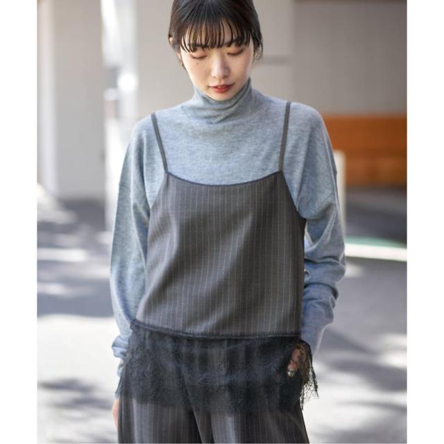 イエナ（IENA）/《追加予約》レースヘムキャミソール