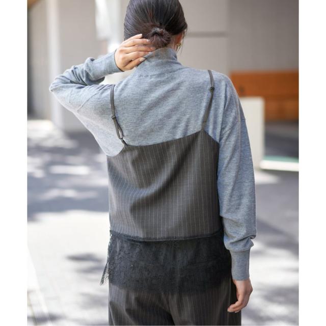 イエナ（IENA）/《追加予約》レースヘムキャミソール