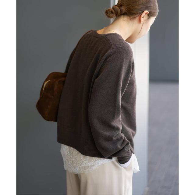 イエナ（IENA）/《追加予約》レースヘムキャミソール