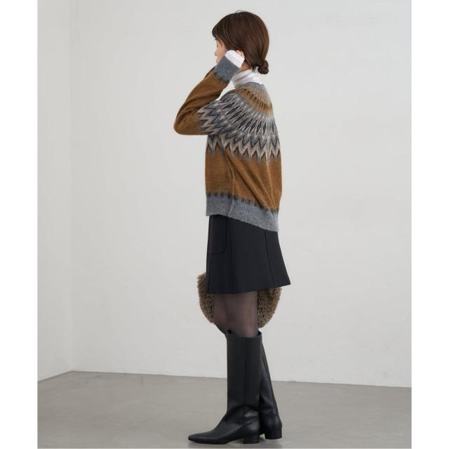 イエナ（IENA）/《追加》FLEXウールライトミニスカート