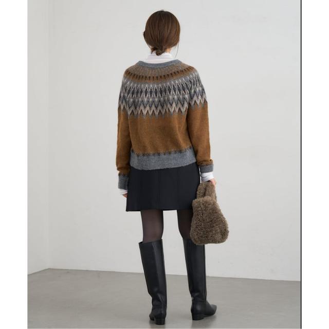 イエナ（IENA）/《追加》FLEXウールライトミニスカート