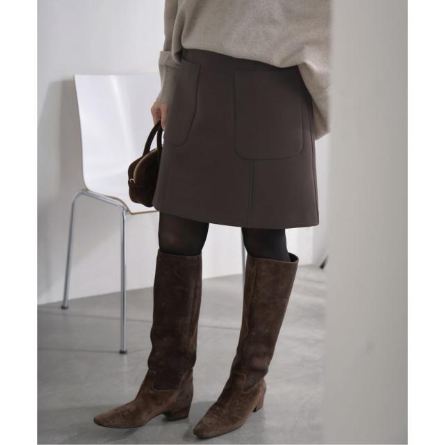 イエナ（IENA）/《追加》FLEXウールライトミニスカート