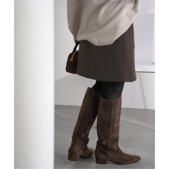 イエナ（IENA）/《追加》FLEXウールライトミニスカート