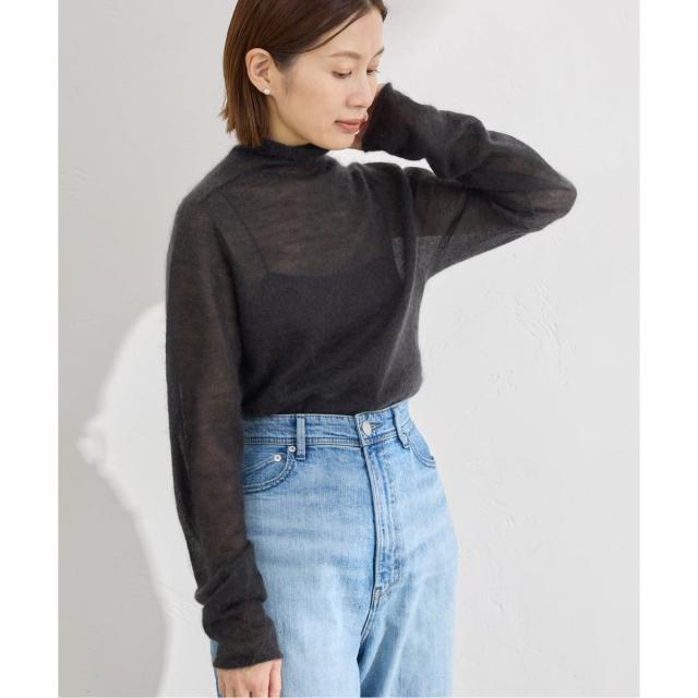 【NEW】イエナ（IENA）/《追加》SUPER Kid MIX モヘアシアープルオーバー
