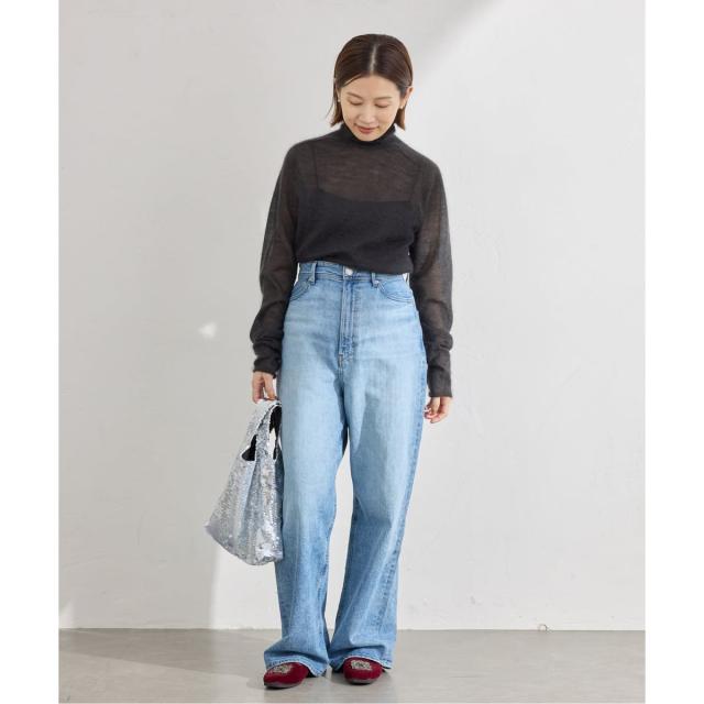 【NEW】イエナ（IENA）/《追加》SUPER Kid MIX モヘアシアープルオーバー