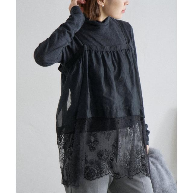 イエナ（IENA）/《追加2予約》Heriter/エリテ リバーレースキャミソール