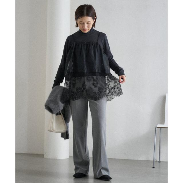 イエナ（IENA）/《追加2予約》Heriter/エリテ リバーレースキャミソール