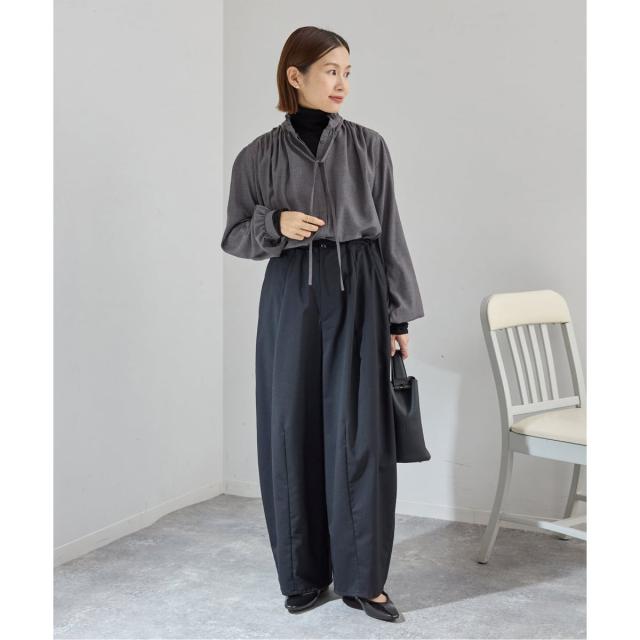 【NEW】イエナ（IENA）/《追加》TWフリルネックブラウス