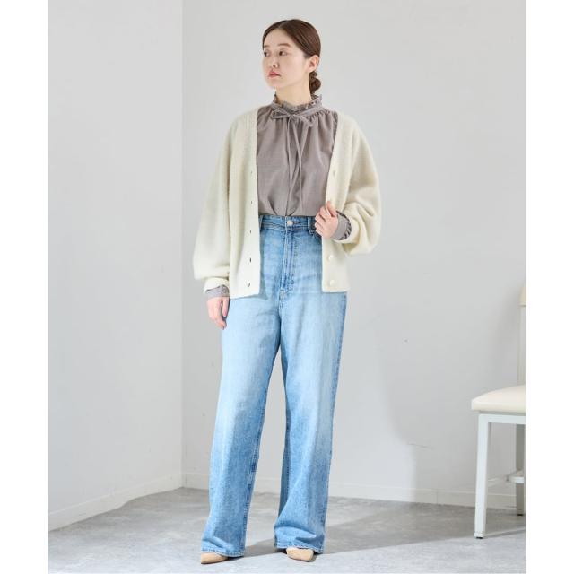 【NEW】イエナ（IENA）/《追加》TWフリルネックブラウス