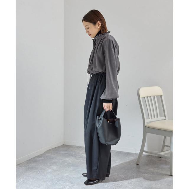 【NEW】イエナ（IENA）/《追加》TWフリルネックブラウス