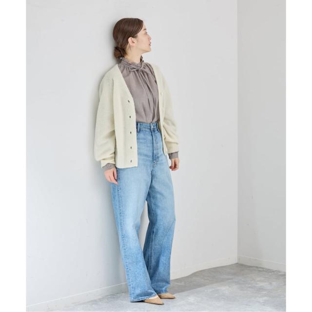 【NEW】イエナ（IENA）/《追加》TWフリルネックブラウス