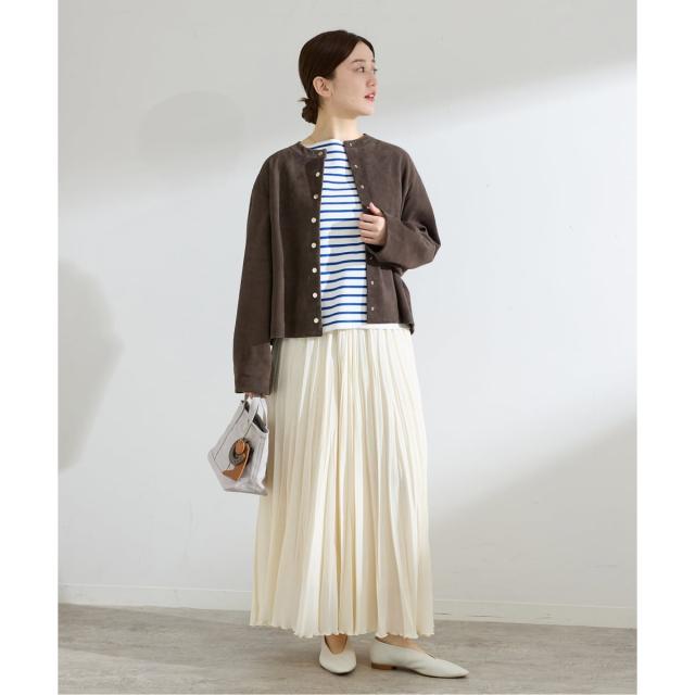 イエナ　ブルゾン IENA LA BOUCLE ハウンドトゥースツィードブルゾン（その他ブルゾン