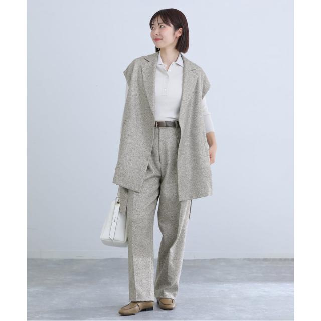イエナ（IENA）/&NAVY ツイーディーサッシュジレ_3