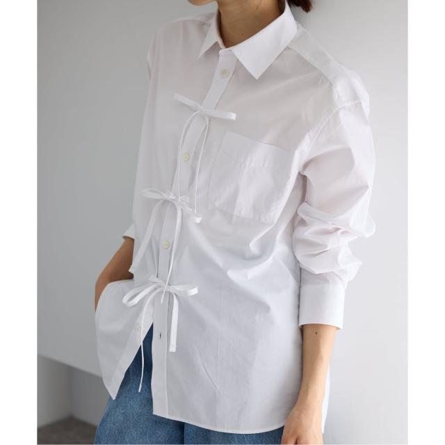 イエナ（IENA）/MA/RE/マレ RIBBON SHIRTS シャツ LIGHT COTTON 104 GR_6