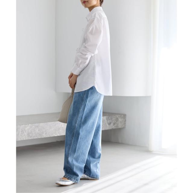 イエナ（IENA）/MA/RE/マレ RIBBON SHIRTS シャツ LIGHT COTTON 104 GR_9