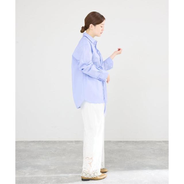 イエナ（IENA）/MA/RE/マレ RIBBON SHIRTS シャツ LIGHT COTTON 104 GR_15